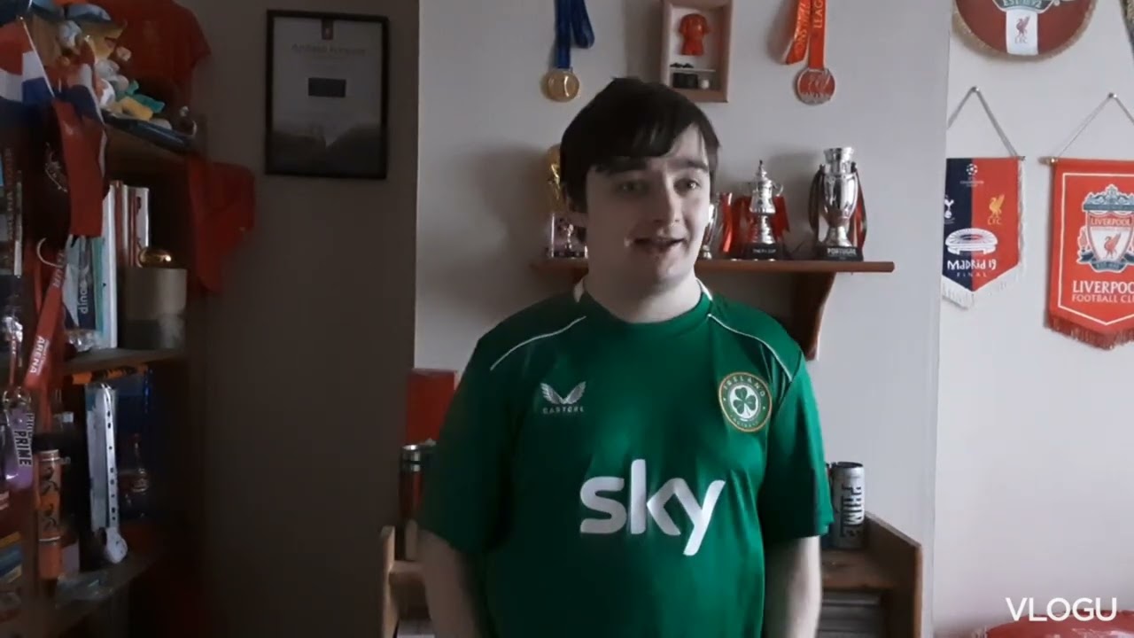 The moment Ireland beat Portugal as Ronaldo got sent off