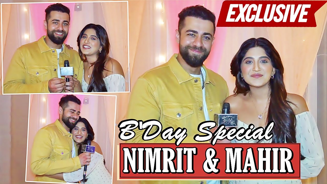EXCLUSIVE! Nimrit Ahluwalia CELEBRATES Her B'Day With Her Work Family | Mahir Pandhi's SPECIAL Wish
