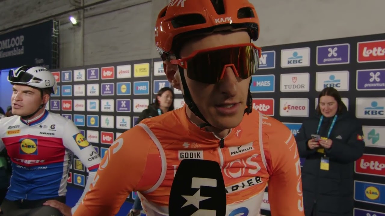 Ben Turner - Interview at the start - Omloop Nieuwsblad 2026
