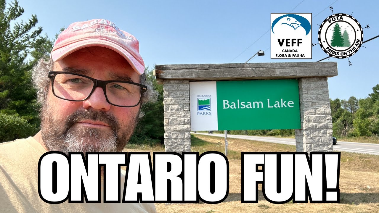 Can You Really Make 100+ QSOs in Bad Conditions? | #POTA + #WWFF Ontario Activation