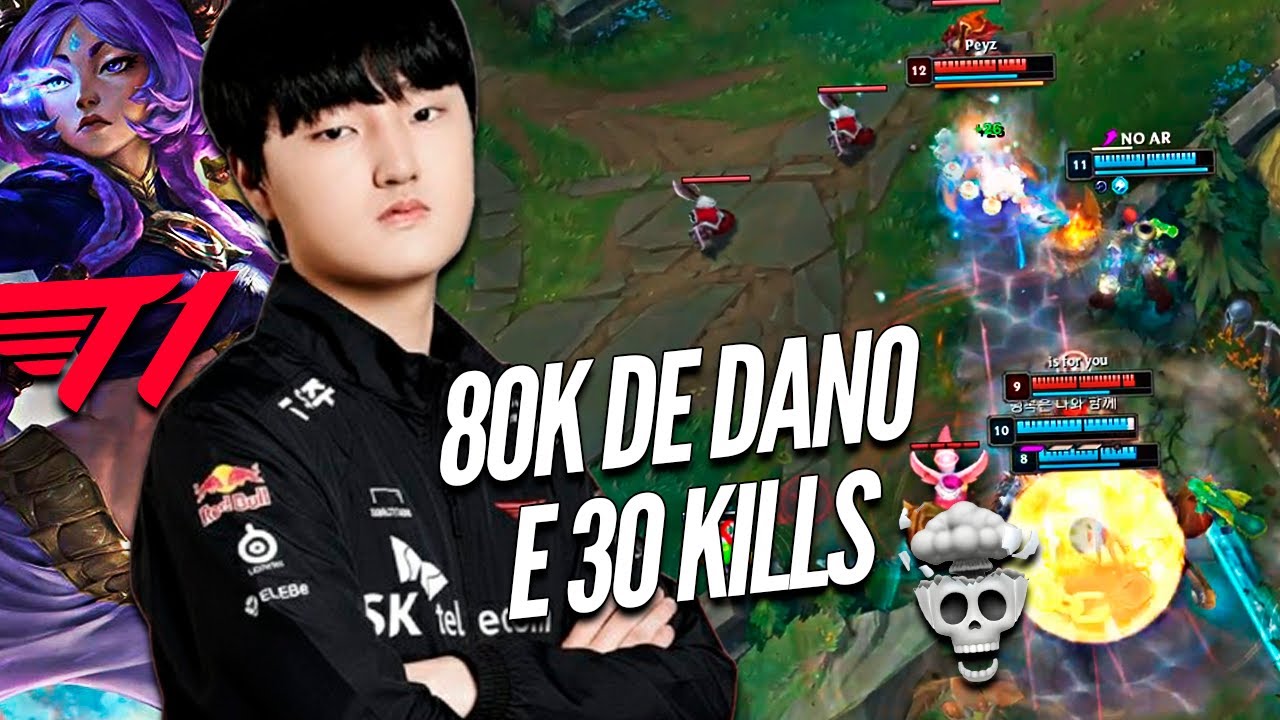 POR ISSO O PEYZ É O NOVO ADC da T1, ELE É UM ALIEN! - TREINO LCK 2026
