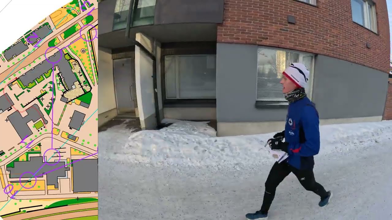 Suunnistus | Lutakko sprintti ft. Vilho Hietala