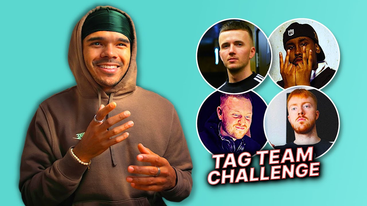 PRODUCER TAG TEAM CHALLENGE!!! *only one sound each?!?!* (Producer Challenge)