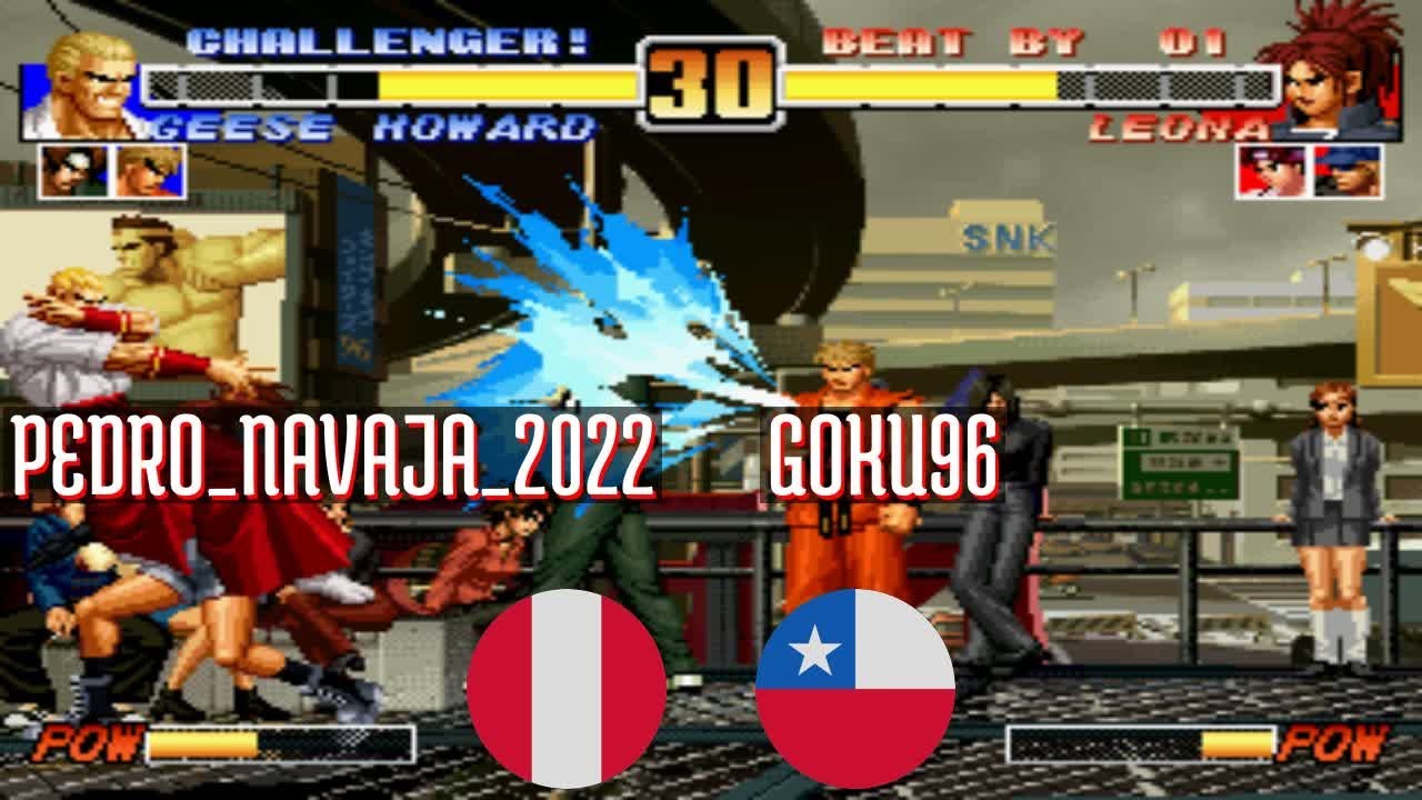 FT5 @kof96: PEDRO_NAVAJA_2022 (PE) vs GOKU96 (CL) [King of Fighters 96 Fightcade] Jan 2