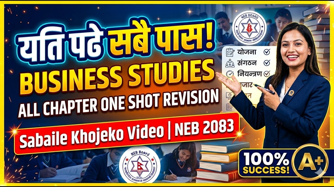class 12 business studies full syllabus one shot || class 12 business studies model question 2083