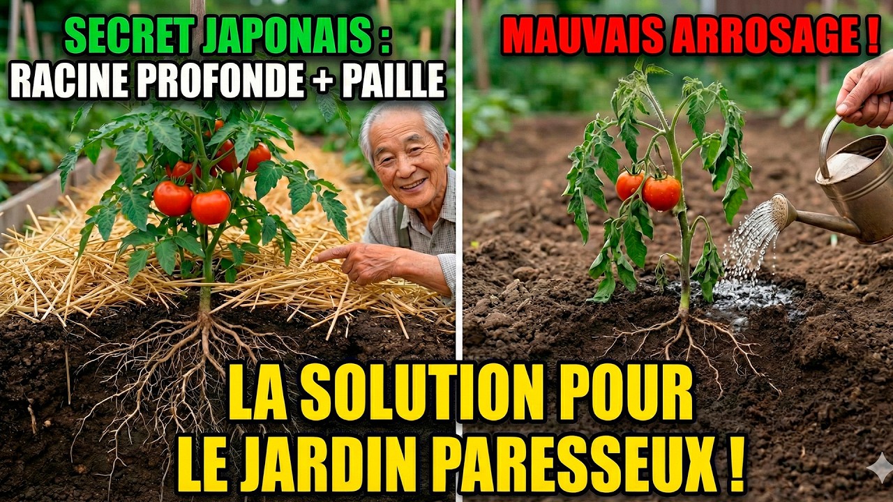 ARRÊTEZ d'Arroser Vos Plantes Tous les Jours — La Solution Japonaise 
