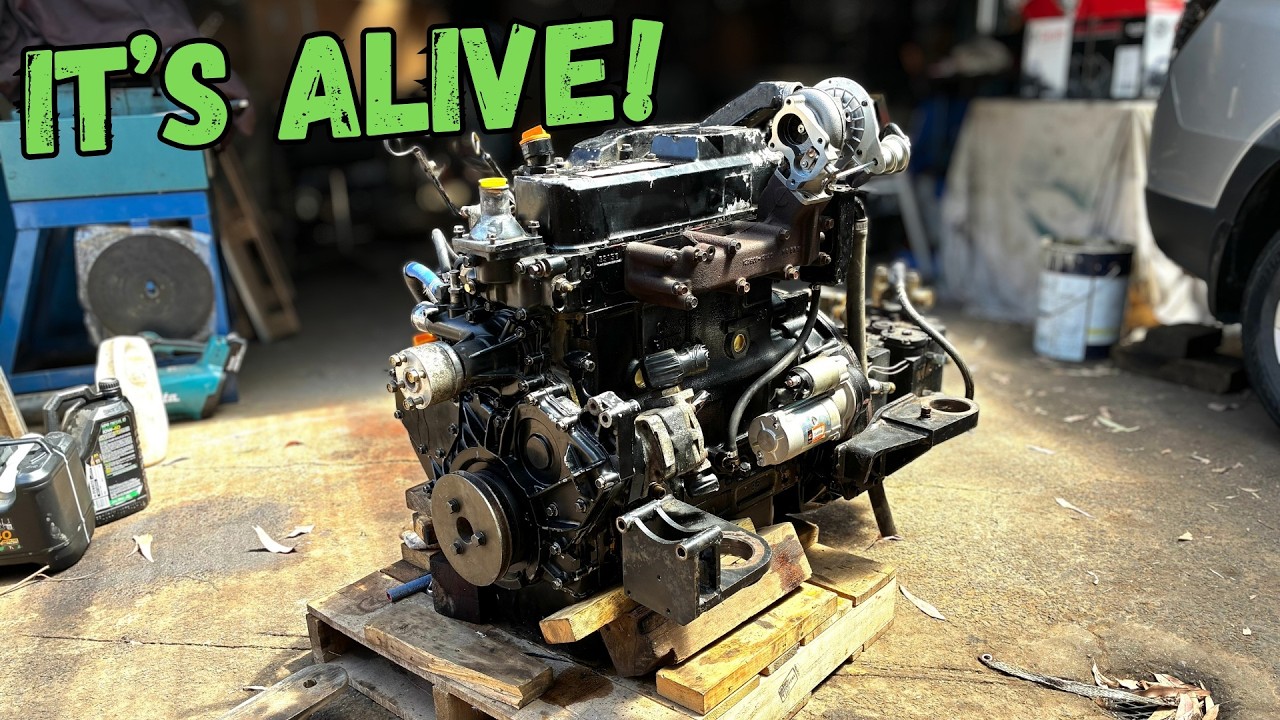 From Seized to Running! rebuilding the Takeuchi Skid Steer Engine