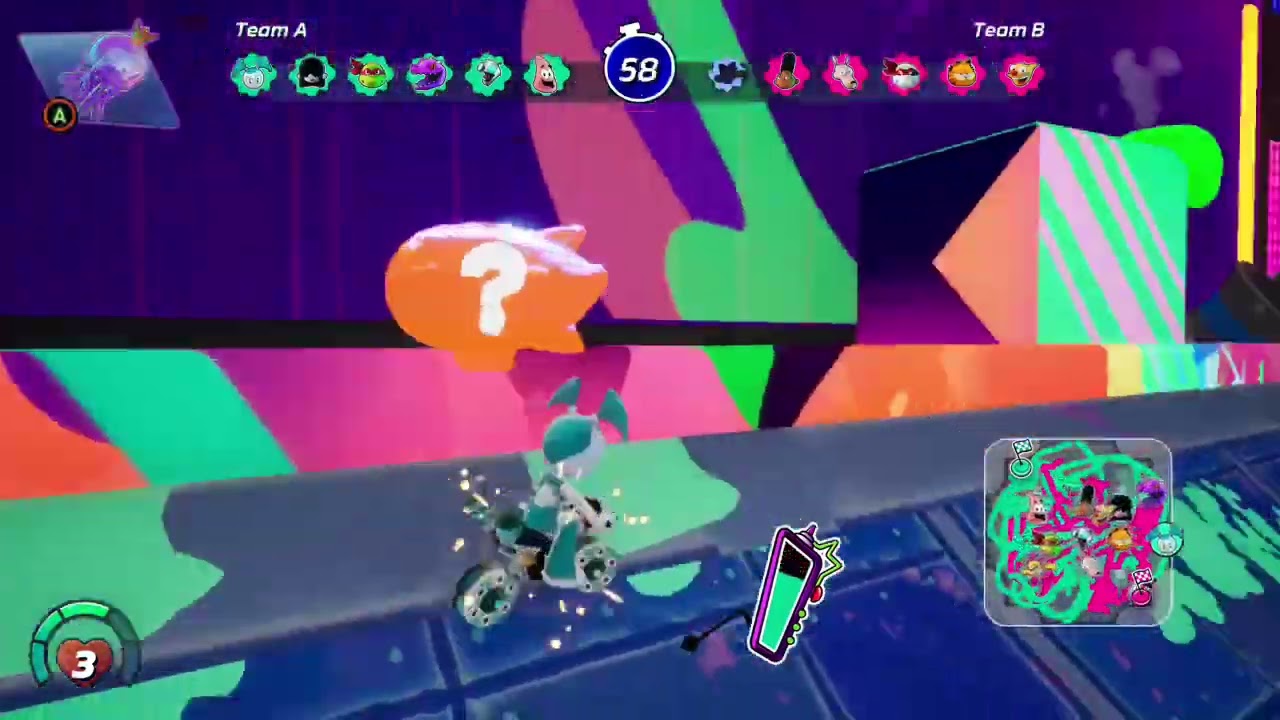 Nickelodeon Kart Racers 3 slime trails gameplay
