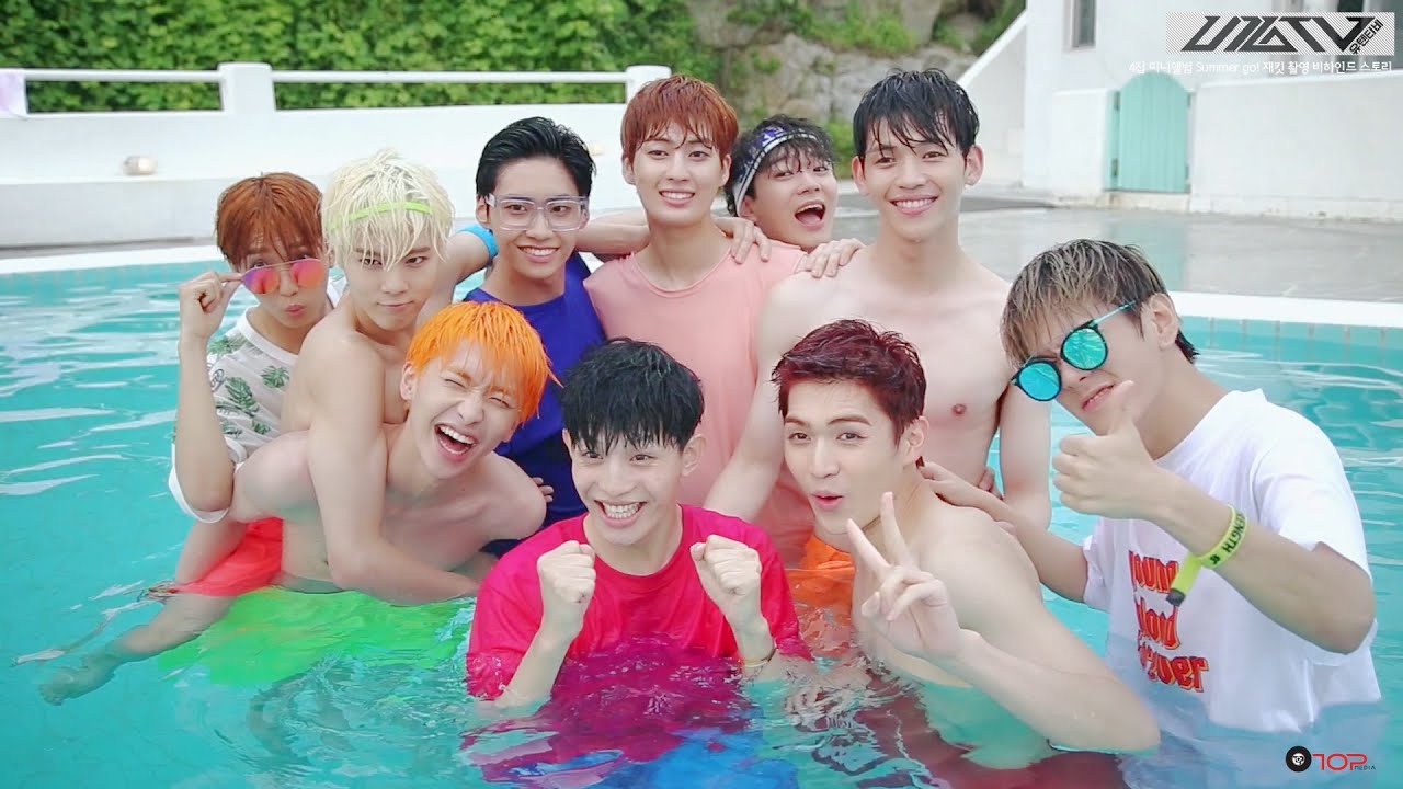 U10TV ep68 - UP10TION Summer go! 자켓 촬영 현장