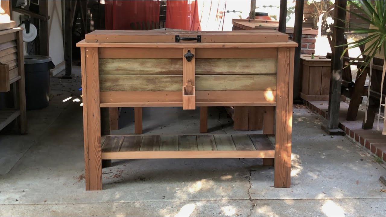 Double Patio Beer Cooler