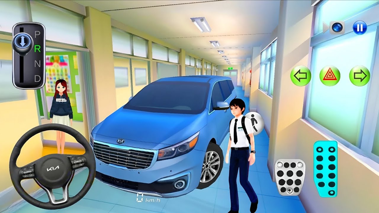New CARNIVAL Car Takes Boy to School in Style! 🚗🎉 : 3D Class Game - 3d Driving Class android game