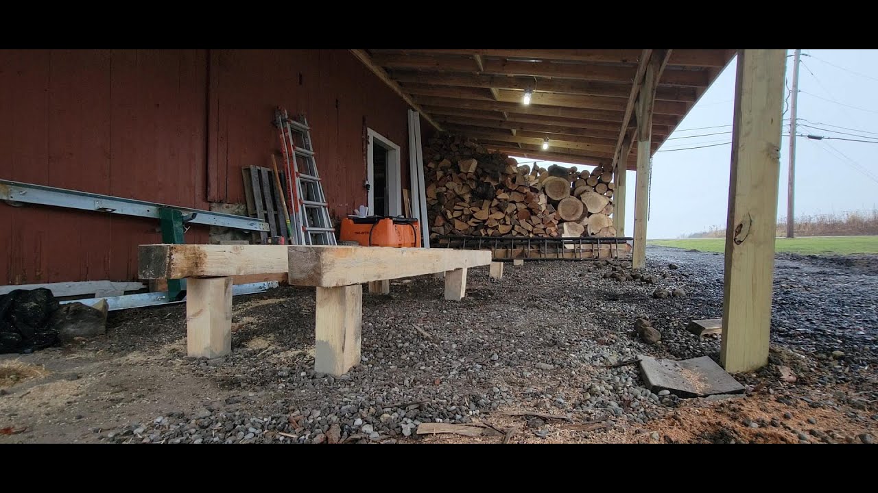 How To Build A Stand For Woodland Mills HM126 Sawmill