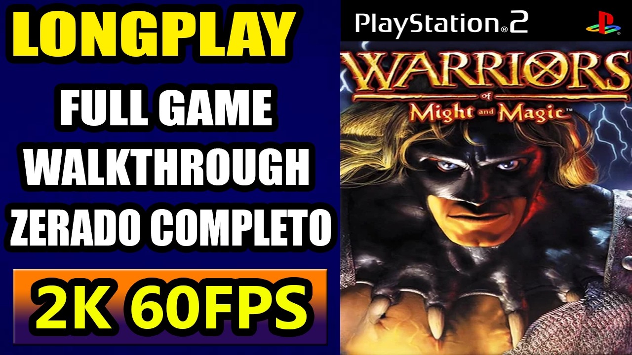 Longplay Warriors of Might and Magic [PS2] Full Game Walkthrough Zerado Completo [2K 60FPS]
