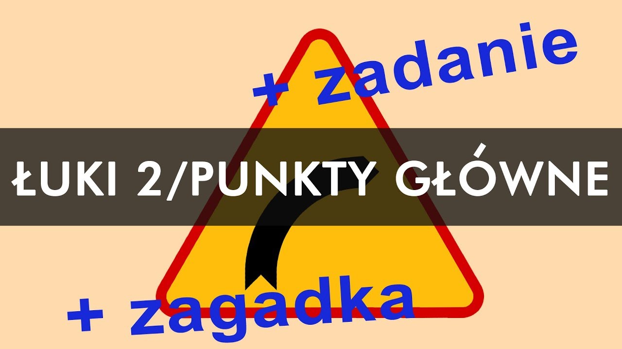 Geodezja - łuki kołowe cz. II Punkt S.