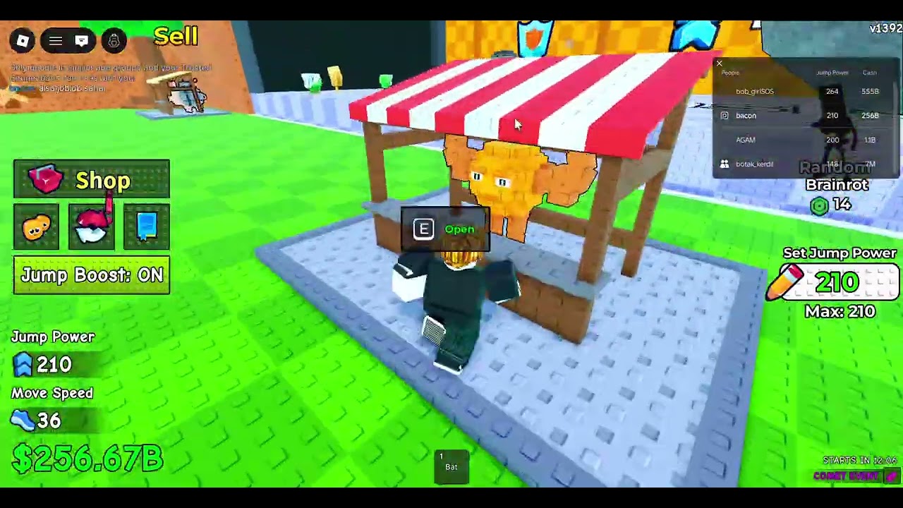 playing random games and i annouce i am giving sway la vaca and job job sahur