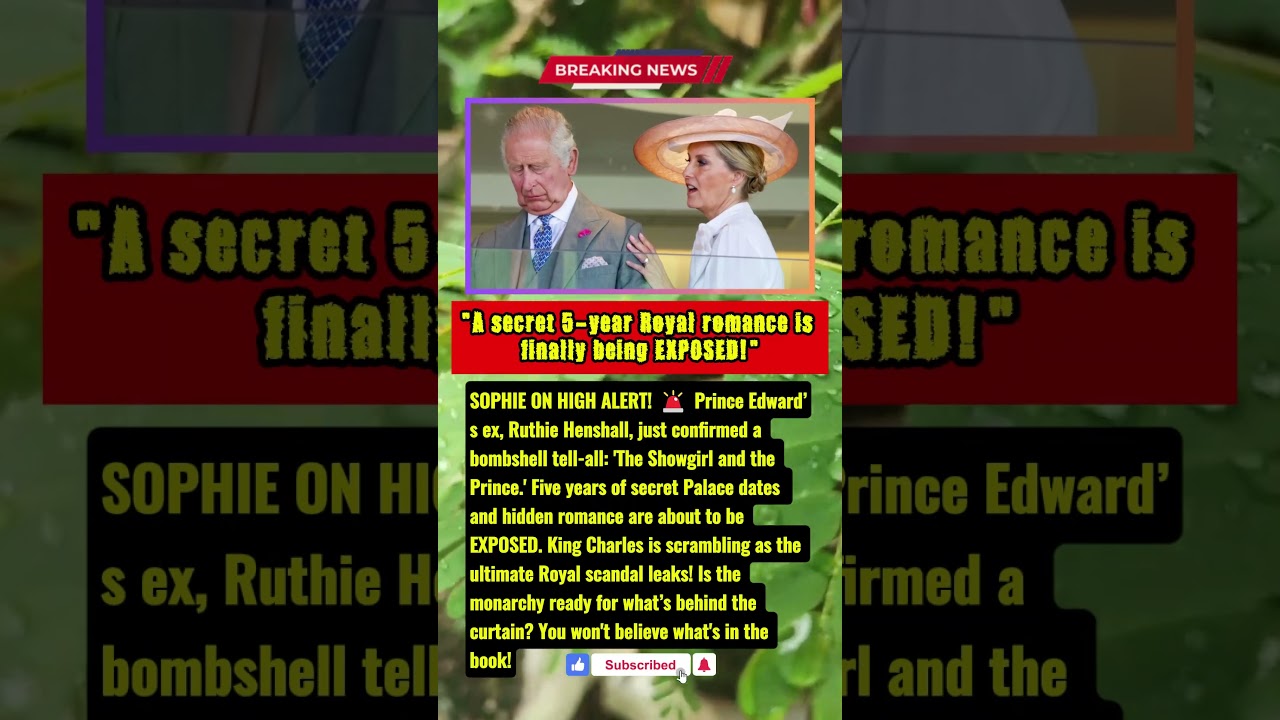 URGENT: 1 MINUTE AGO! 🚨 Sophie & Charles Panic! #royal #news #kingcharles