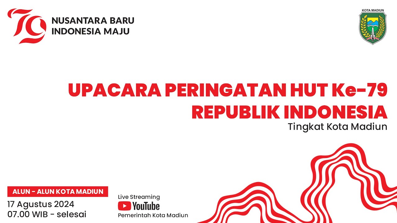 LIVE | UPACARA PERINGATAN HUT KE-79 REPUBLIK INDONESIA