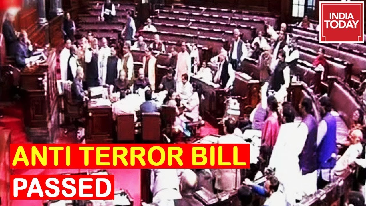 Anti Terror Bill : 42 Vote Against UAPA Bill,  Passed By 147 Votes
