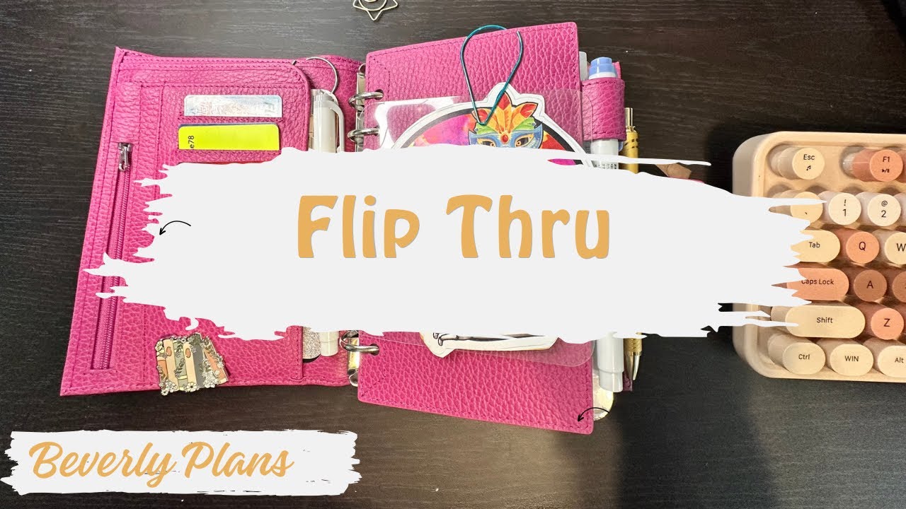 Planner flip | Moterm personal Luxe | planner guilt