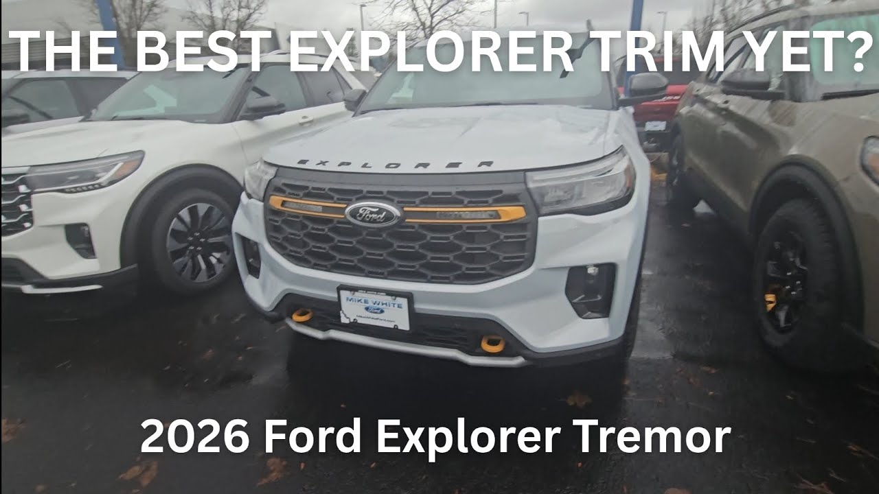 ПЯТЬ ПРИЧИН, почему Ford Explorer Tremor 2026 года — ЛУЧШАЯ КОМПЛЕКТАЦИЯ НА СВЕТЕ!! ПОЕХАЛИ!