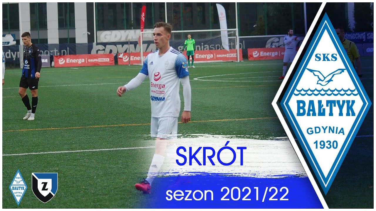 Bałtyk Gdynia - Zawisza Bydgoszcz 3:1 || skrót || 7.11.2021