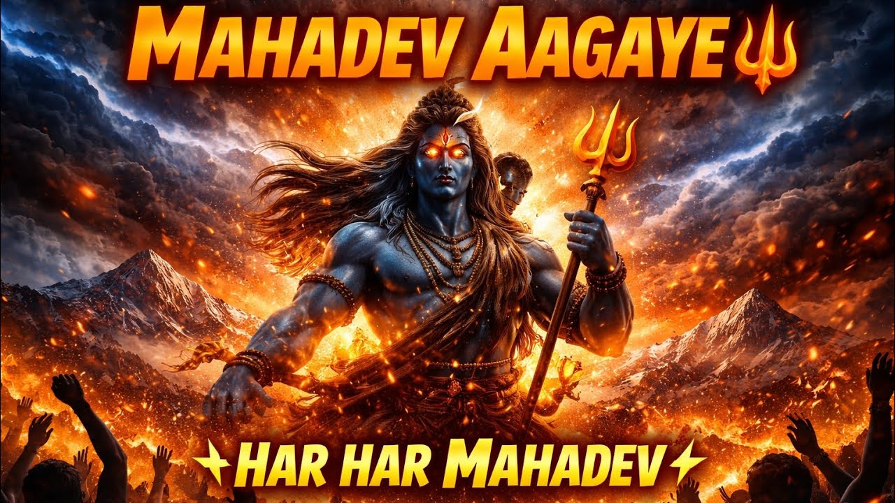 🔱 🙏Mahadev Aagaye 🔱🙏 | Har Har Mahadev | Powerful Shiv Bhakti Song 2026 #harharmahadev #shivbhajan