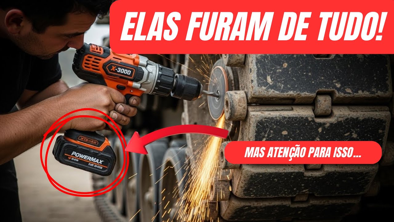 Elas Furam TUDO Mesmo? A Verdade sobre o Martelete a Bateria (Teste Real!)