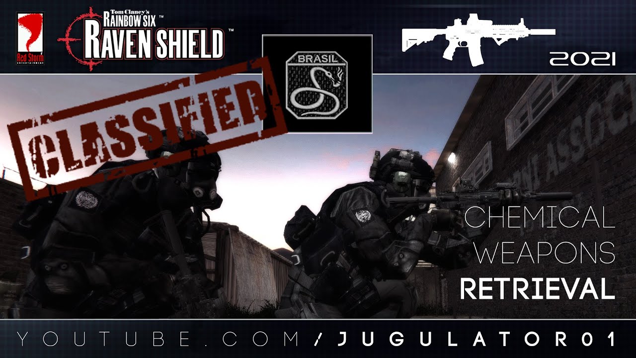 Rainbow Six 3 Raven Shield in 2021 | Chemical Weapons Retrieval (action-style no HUD gameplay)