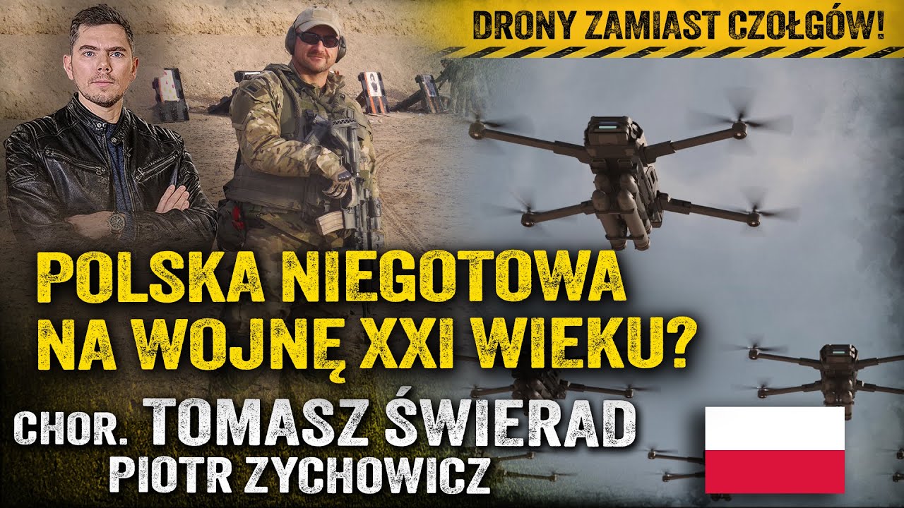 Drony, roboty, AI. Polska źle przygotowana do wojny XXI wieku? — Tomasz Świerad i Piotr Zychowicz