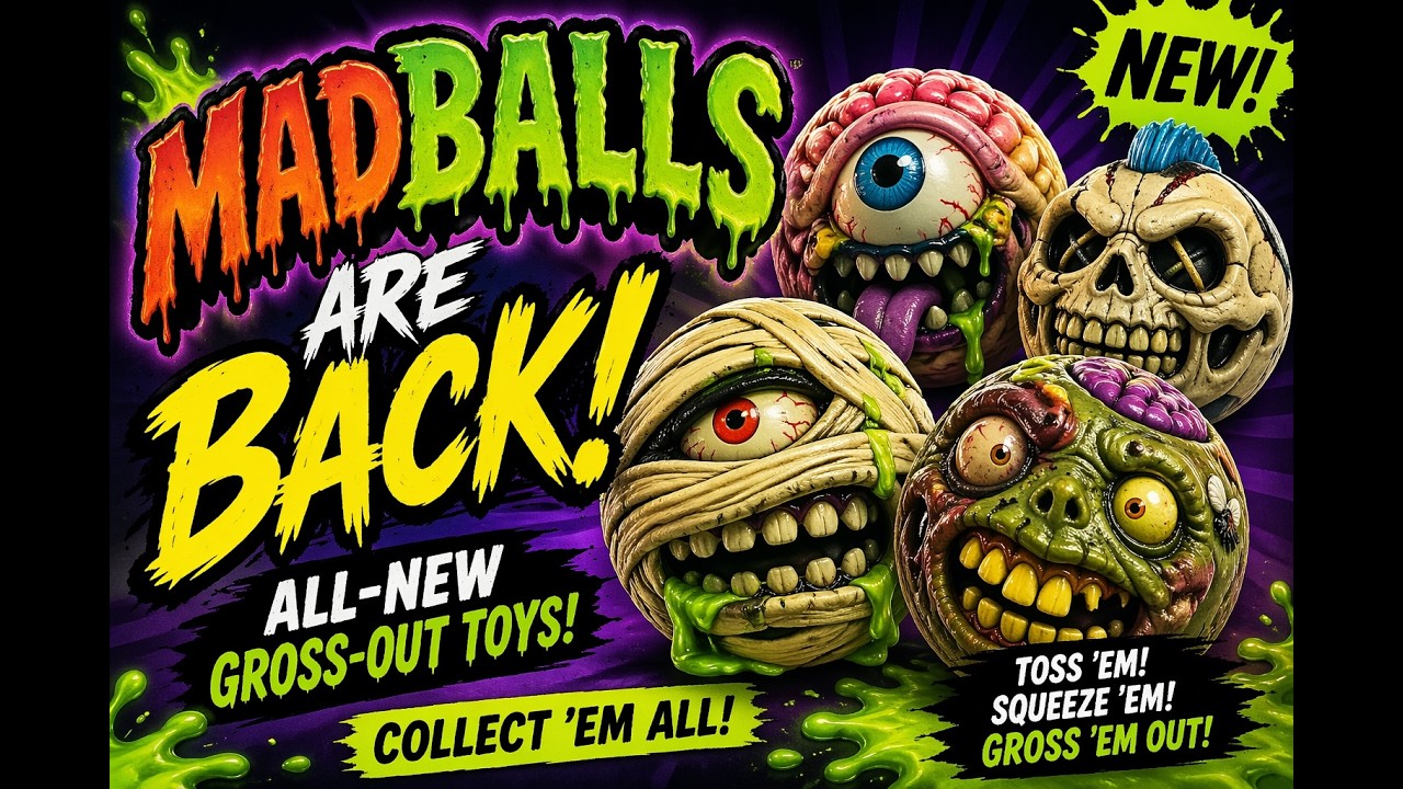 Madballs Are Back! 🤢🔥 All-New Gross-Out Toys Out Now
