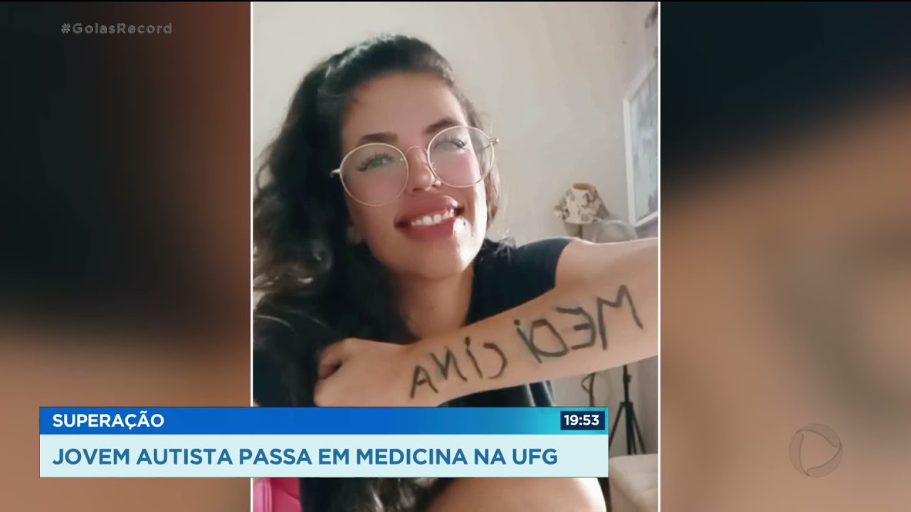 SUPERAÇÃO: JOVEM AUTISTA PASSA EM MEDICINA NA UFG