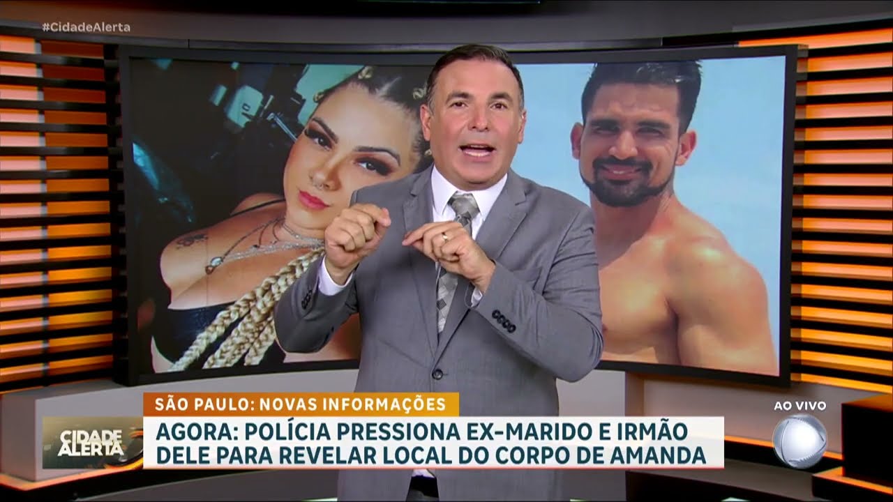 Caso Amanda: imagens mostram últimos passos de promotora de eventos morta pelo ex marido