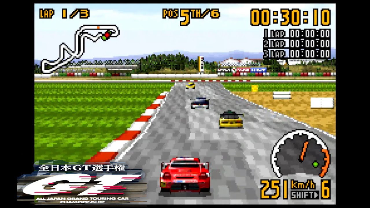 【GBA】全日本GT選手権 TOP GEAR GT CHAMPIONSHIP 【実況なし/ゲームボーイアドバンス/初見プレイ/720p/60fps/GAMEBOY ADVANCE/レトロフリーク】