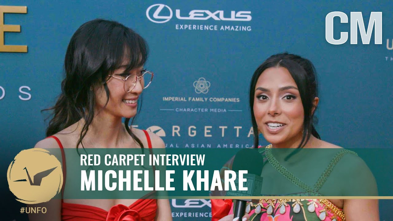 Michelle Khare On Reaching A Major Personal Goal in 2023 | UNFO 2023 Red Carpet with Leenda Dong