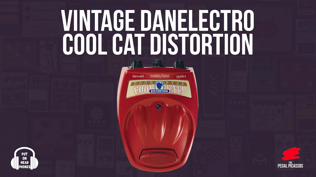 DANELECTRO COOL CAT DISTORTION