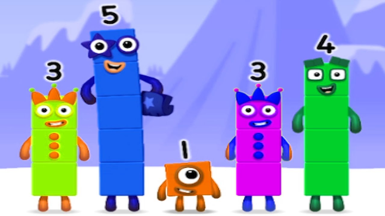 Numberblocks Learning Academy #11 - Numberblocks 3 4 5 - Numberblocks Magic Run - Numberblocks Game