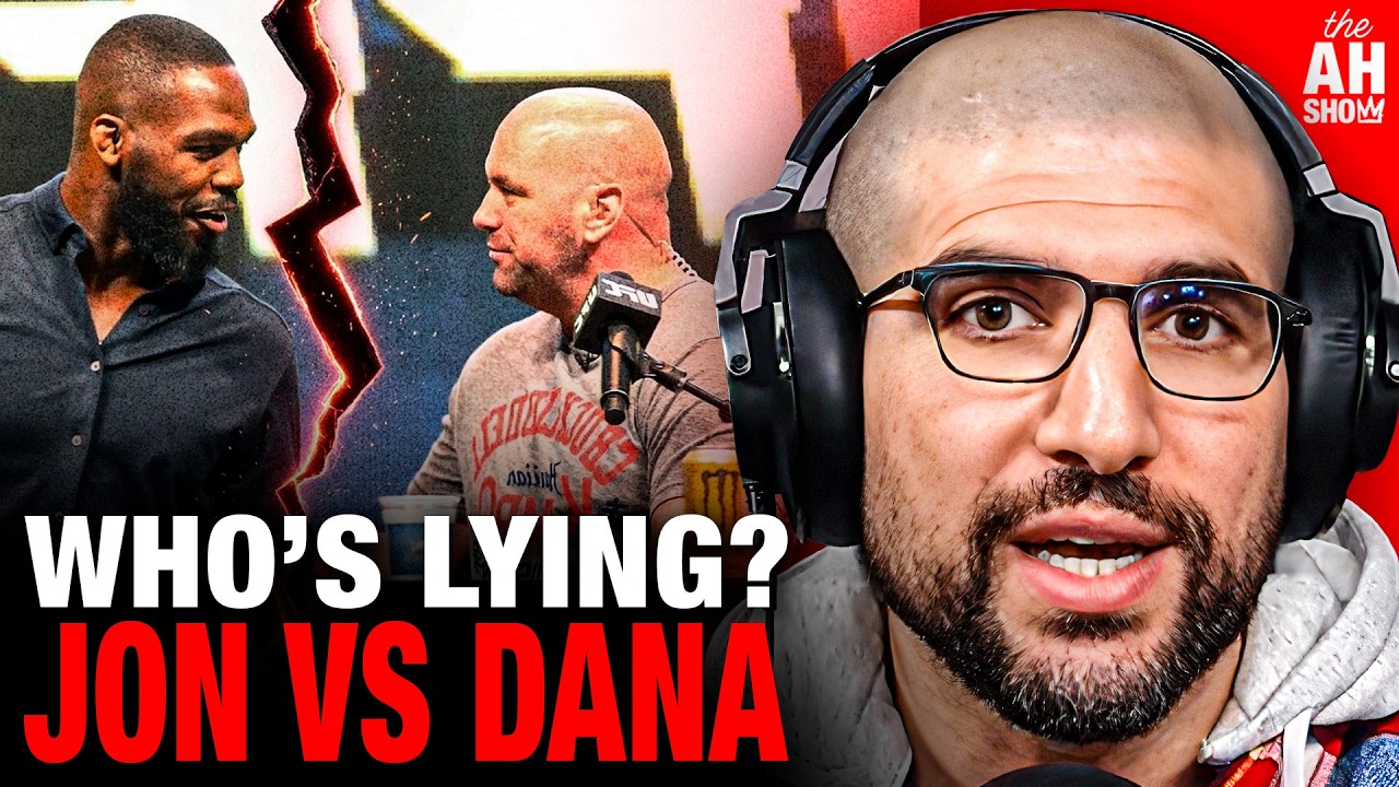 Jon Jones HITS BACK at Dana White About White House Negotiations, Ariel Helwani Reacts