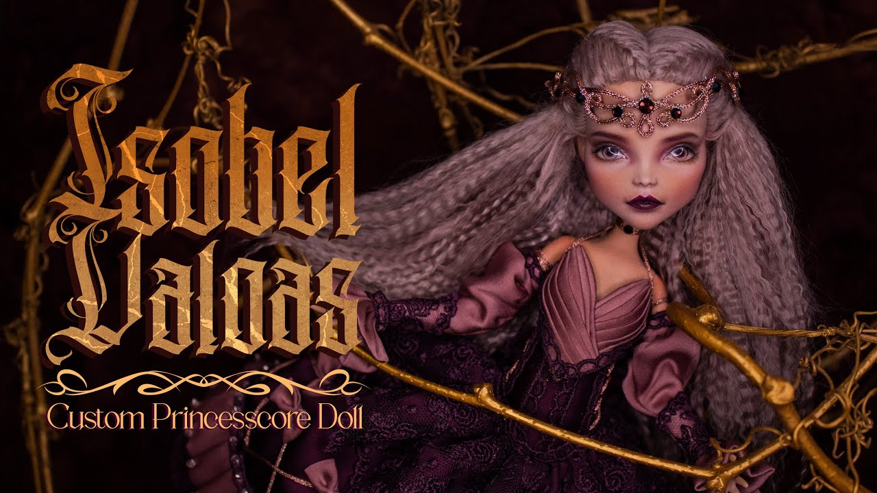 Изобель Валоас • OOAK Custom Princesscore Lolita Monster High Doll Repaint