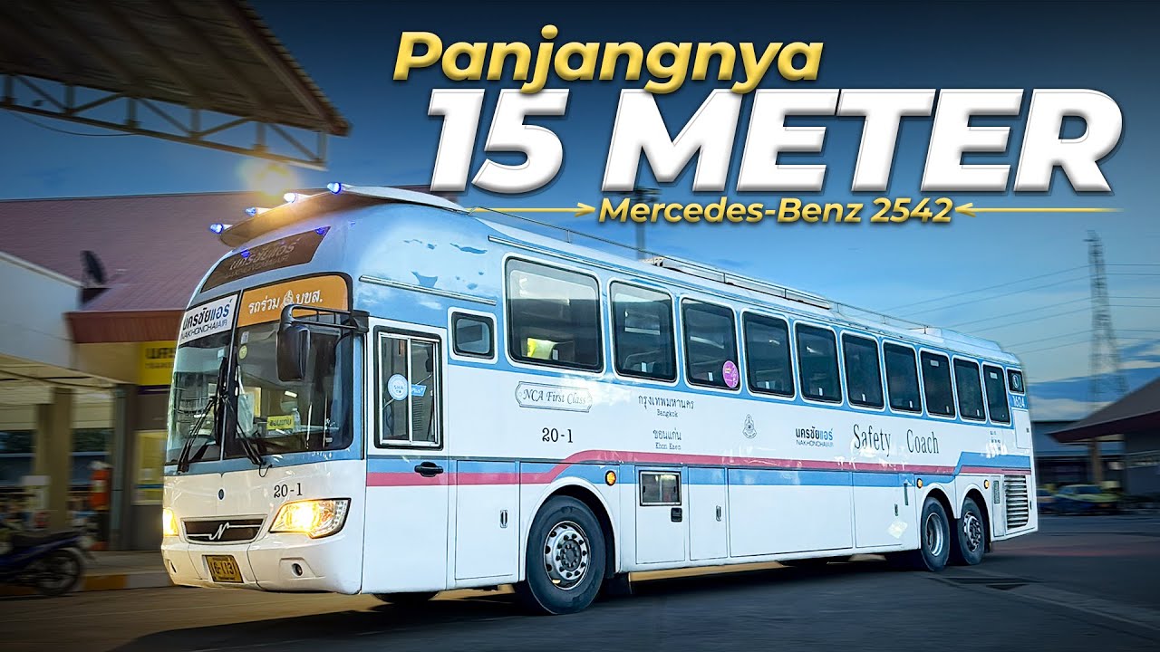 FIRST CLASS BUS THAILAND, GIMANA SERVISNYA ? Nakhonchai Air Bangkok - Khon Kaen #2