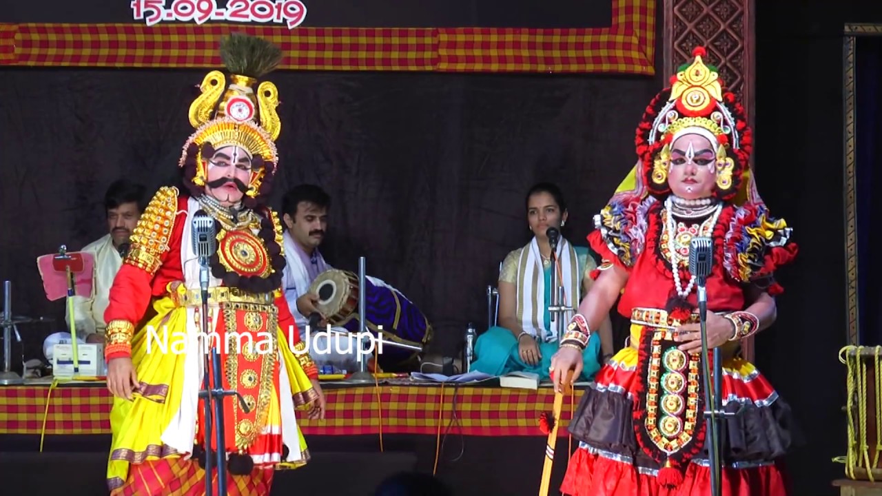 ಶ್ರೀ ಕೇಶವ ಹೆಗಡೆ ಕೊಳಗಿ ಮತ್ತು ಕಾವ್ಯಶ್ರೀ ಅಜೇರು ಅವರ ದ್ವಂದ್ವ ಭಾಗವತಿಕೆ ಕೇಳಲು ಬಲು ಸೊಗಸು