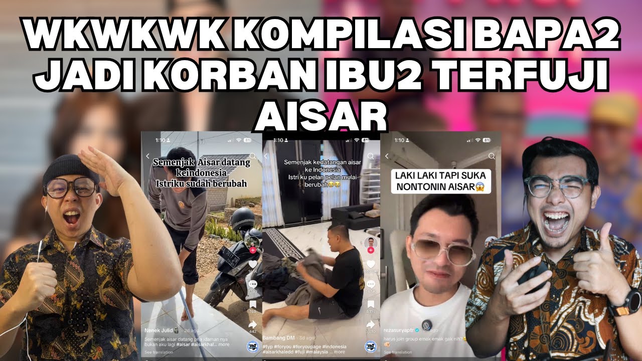 WKWKWK KOMPILASI BAPA2 JADI KORBAN IBU2 TERFUJI AISAR