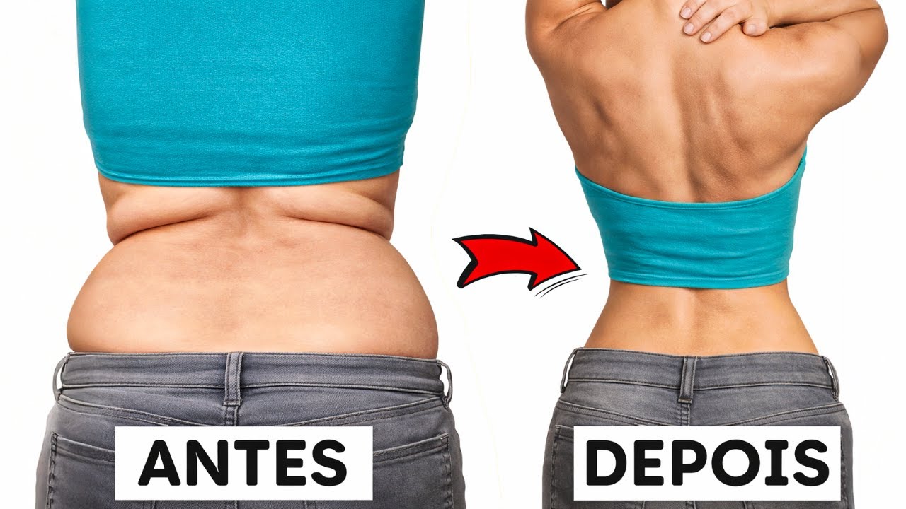 MELHOR Treino Para Diminuir os Pneuzinhos Laterais e Emagrecer os Braços RÁPIDO