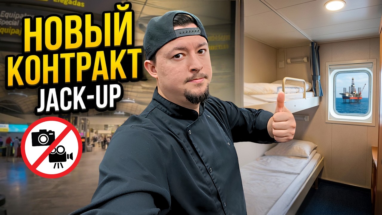 Новый контракт на Jack-Up | 100 человек экипаж и новая должность !