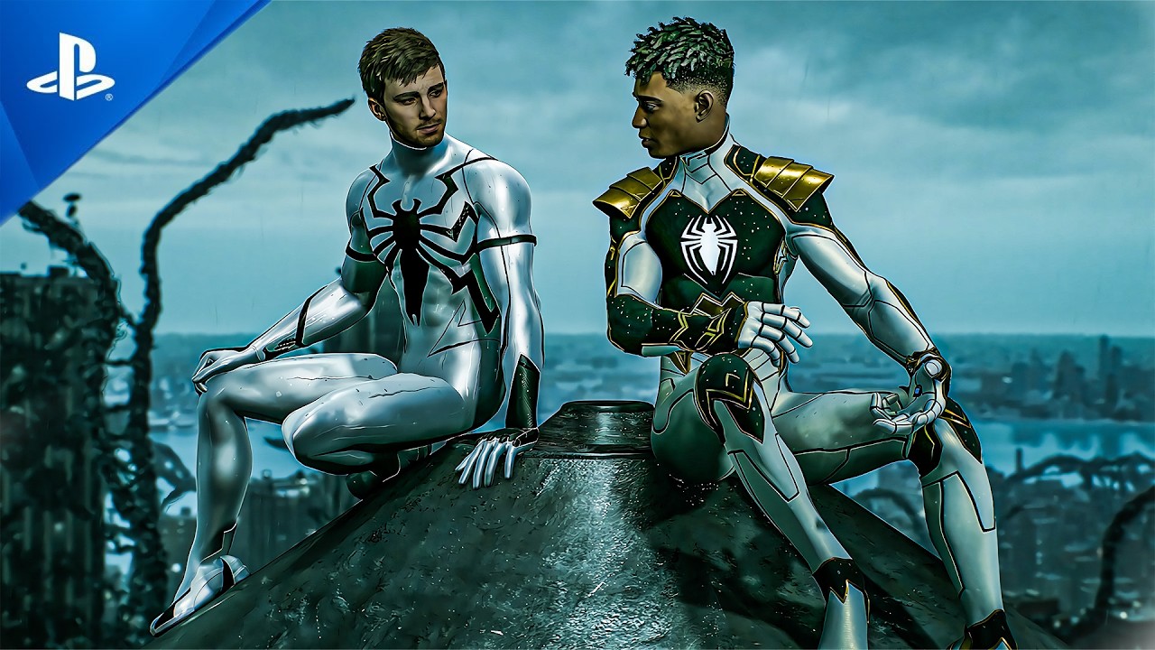 NEXT LEVELSPIDER MAN 2 WHITE SYMBIOTE SUIT VS VENOM FINAL FREE MISSON 4K ULTRA HD 60 FPS