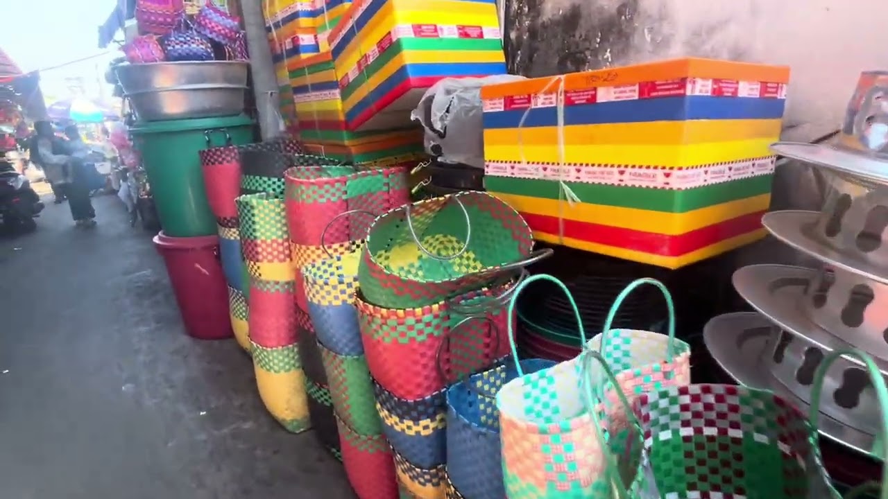มีอะไร? ในตลาดสะหวันไซ ใหญ่สุด เมืองไกสอนพรมวิหาร 