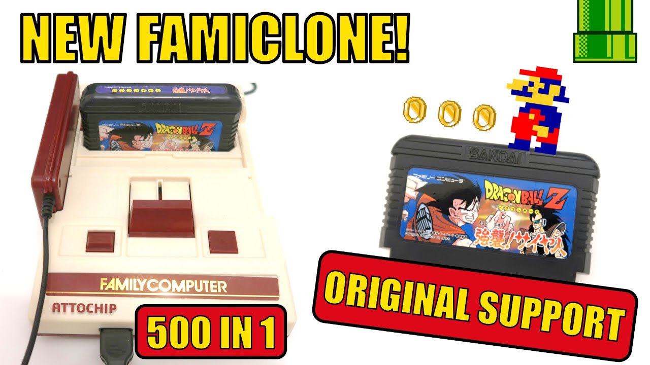 Unboxing a new Famiclone: 500 Games + Original NES Compatibility!