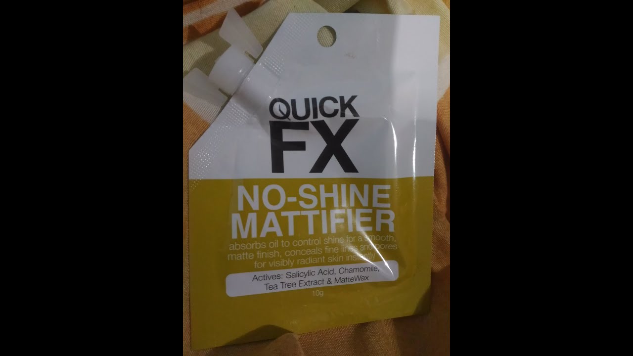 QUICK FX NO SHINE MATTIFIER | FIRST IMPRESSION
