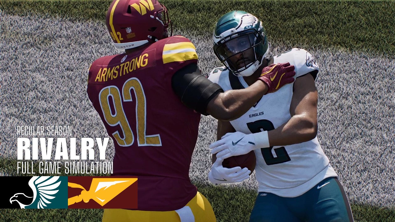 Eagles vs. Commanders | 2026 Rivalry Game | Madden NFL 26 Simulation