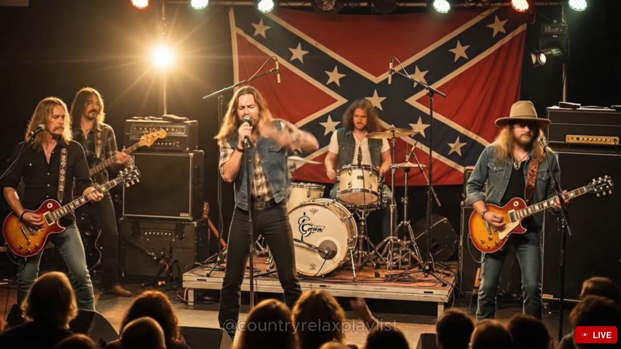 🔥Southern Rock Inferno 2025 | Texas Outlaw Power & Vintage | 🎸 Lynyrd Skynyrd & ZZ Top Vibes