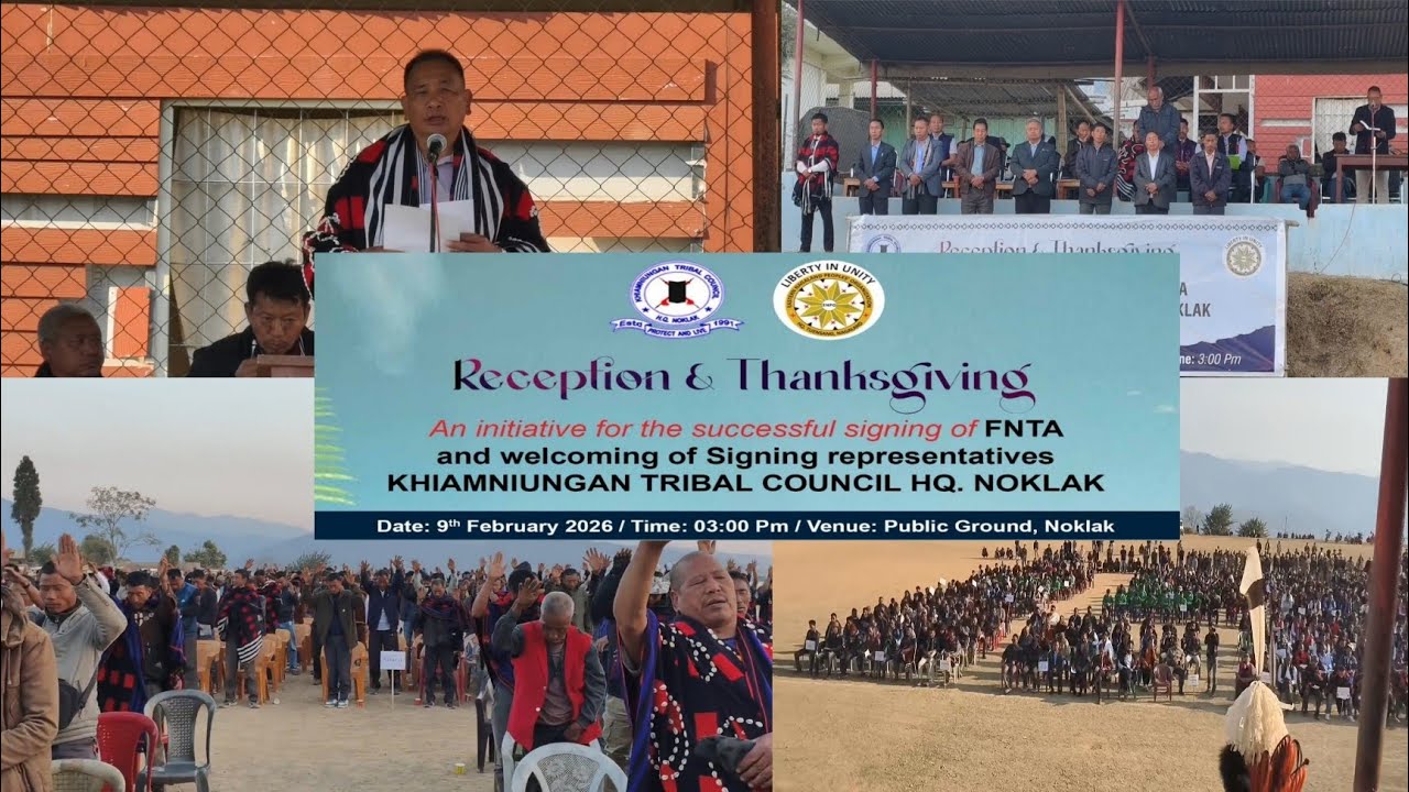 FNTA, WELCOMING KHIAMNIUNGAN TRIBAL COUNCIL TEAM NOKLAK HQ ON SUCCESSFUL SIGNING OF FNTA 